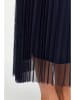 Rich&Royal Plissérok donkerblauw