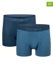 camano 2-delige set: boxershorts blauw