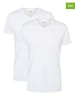 camano 2-delige set: shirts wit