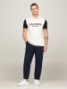 Tommy Hilfiger Poloshirt beige/donkerblauw
