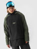 4F Softshelljacke in Khaki/ Schwarz