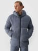 4F Ski-/snowboardjas grijs/blauw
