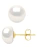 Pearl Addict Perlen-Ohrstecker in Weiß