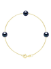 Pearl Addict Gold-Armkette mit Perlen