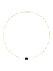 Pearl Addict Vergold. Halskette mit Perle - (L)42 cm