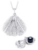 Pearl Addict Zilveren ketting met parel - (L)42 cm