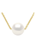 Pearl Addict Vergulde ketting met parel - (L)42 cm