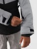 4F Ski-/snowboardjas zwart/grijs