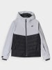 4F Ski-/ Snowboardjacke in Schwarz/ Grau