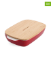 KitchenAid 2tlg. Set: Auflaufform in Rot - (B)31 x (H)18,5 x (T)6 cm