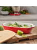 KitchenAid 2tlg. Set: Auflaufform in Rot - (B)31 x (H)18,5 x (T)6 cm