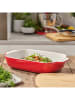 KitchenAid 2tlg. Set: Auflaufform in Rot - 900 ml