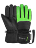 Reusch Funktionsfingerhandschuhe "Teddy GORE-TEX" in Schwarz/ Grün