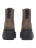 Timberland Leder-Stiefeletten "Everleigh" in Dunkelbraun