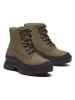 Timberland Leder-Winterstiefel "Roxie Lane" in Khaki