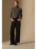 Perfect Cashmere Kaszmirowy sweter "Ashley" w kolorze khaki