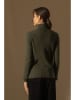 Perfect Cashmere Kaschmir-Pullover "Ashley" in Khaki