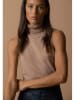 Perfect Cashmere Kaszmirowy top w kolorze karmelowym