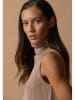 Perfect Cashmere Kaszmirowy top w kolorze karmelowym