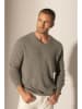 Perfect Cashmere Kaschmir-Pullover "Lorenzo" in Hellbraun/ Grau