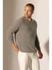 Perfect Cashmere Kaschmir-Pullover "Lorenzo" in Hellbraun/ Grau
