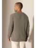 Perfect Cashmere Kaschmir-Pullover "Lorenzo" in Hellbraun/ Grau