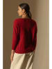 Perfect Cashmere Kaszmirowy sweter "Molly" w kolorze czerwonym