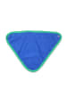 Toby Tiger Dreieckstuch in Blau/ Grün - (L)35 x (B)25 cm