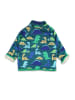 Toby Tiger Fleece trui groen/blauw