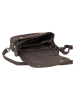 SPARWELL Leder-Umhängetasche "Allen" in Braun - (B)24 x (H)18 x (T)9 cm