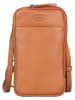 SPARWELL Leder-Handytasche "Offbeat Oda" in Hellbraun - (B)11 x (H)19 x (T)2 cm