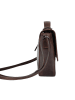 SPARWELL Leder-Umhängetasche "Kreative Kendall" in Braun - (B)21 x (H)16 x (T)5 cm