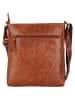 SPARWELL Leder-Umhängetasche "Adrian" in Hellbraun - (B)25 x (H)28 x (T)5 cm