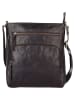 WEZBEY Leder-Umhängetasche "Adrian" in Braun - (B)25 x (H)28 x (T)5 cm