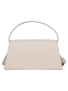 Bellicci Leren handtas "Vicky" beige - (B)22 x (H)18 x (D)6 cm