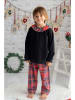 Percy Jay 2tlg. Outfit in Schwarz/ Rot