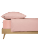 Schiesser Seersucker-Bettwäsche-Set "Laura" in Rosa