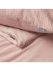 Schiesser Seersucker-Bettwäsche-Set "Laura" in Rosa