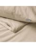 Schiesser Seersucker beddengoedset "Laura" taupe
