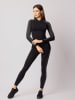 Spaio Thermoleggings "Fierce" in Schwarz/ Grau