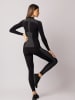 Spaio Thermoleggings "Fierce" in Schwarz/ Grau