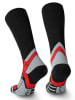 Spaio Ski-/snowboardkniekousen "Thermo-Evo 02" zwart/rood