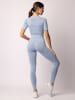 Spaio Functioneel shirt "Melange" lichtblauw