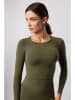 Spaio Koszulka sportowa "Adapt" w kolorze khaki