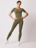 Spaio Koszulka sportowa "Adapt" w kolorze khaki