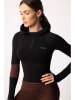 Spaio Trainingshoodie "Adapt" zwart/bruin