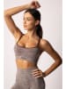 Spaio Sportbeha "Melange" bruin