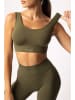 Spaio Trainingsleggings "Flex Innergy" in Khaki