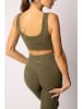 Spaio Trainingsleggings "Flex Innergy" in Khaki
