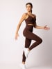 Spaio Trainingsleggings "Adapt" in Braun